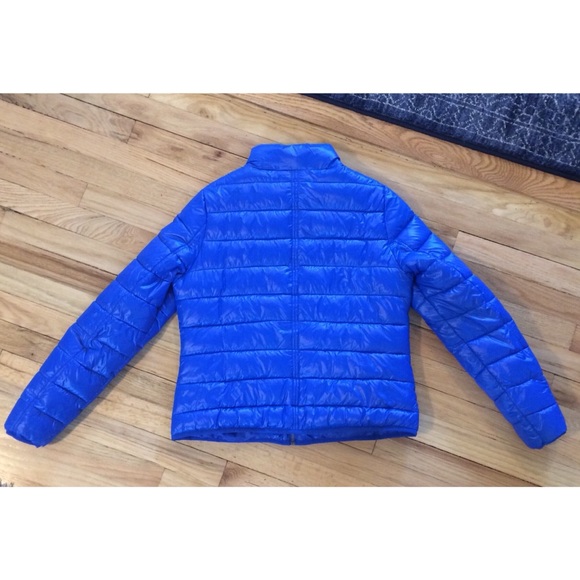 Blue Lightweight Puffer Jacket - Picture 6 of 8